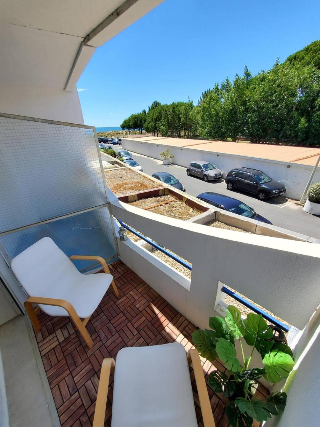 As17378 - P4 Dans Une Residence Sur La Plage Avec Vue Mer Et Piscine Льо Гро-дю-Роа Екстериор снимка